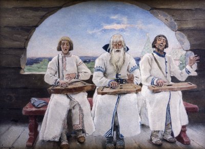 Dulcimer Players, 1899 by Unknown